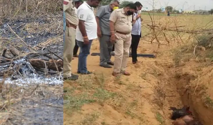The smoldering dead body of a girl was found in the forest, the hands of the police are still empty