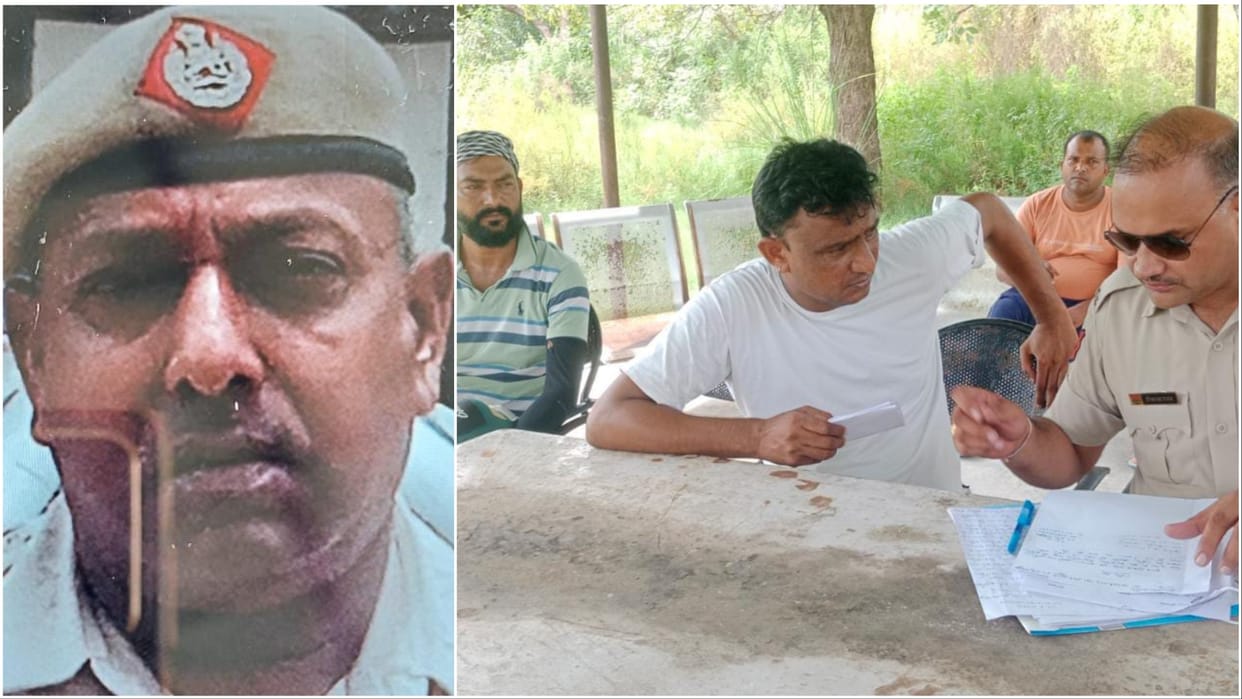 Jhajjar: SPO riding a bike died after being hit by a cow