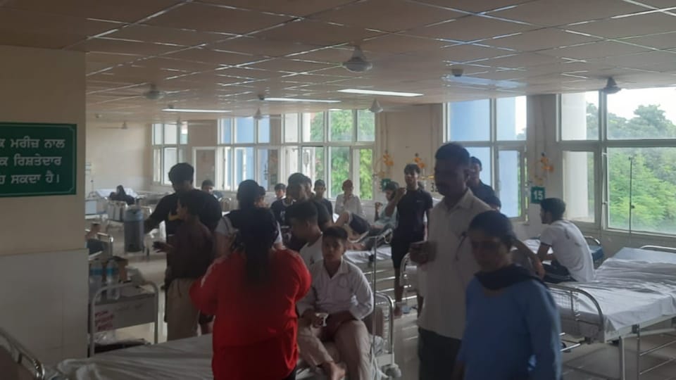 Many children falling ill after eating porridge at Mohali