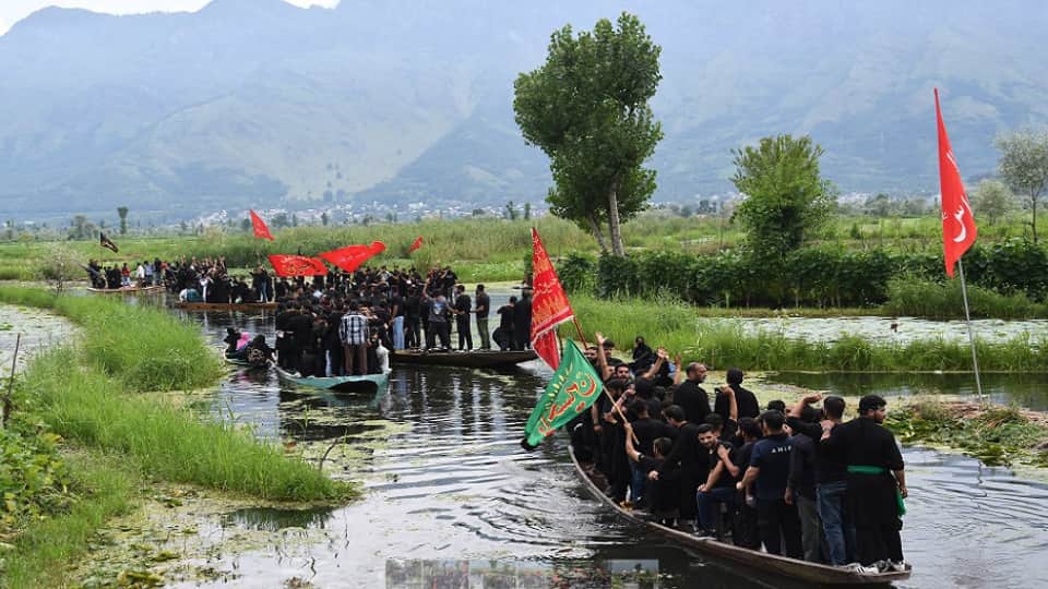 Jammu and Kashmir: Muharram procession in Srinagar after three decades, boat rally in Dal
