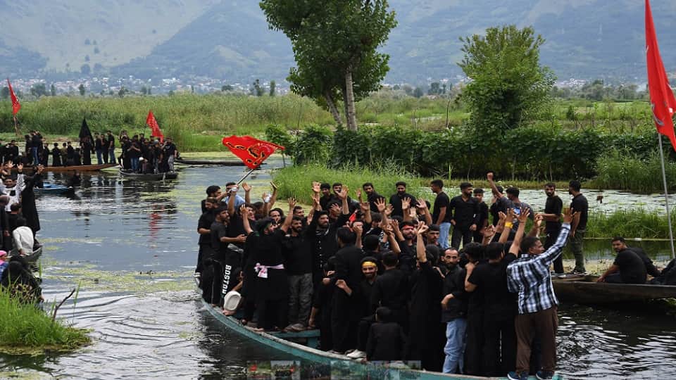 Jammu and Kashmir: Muharram procession in Srinagar after three decades, boat rally in Dal