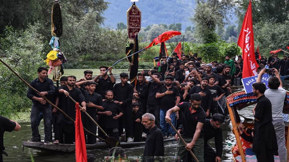 Jammu and Kashmir: Muharram procession in Srinagar after three decades, boat rally in Dal