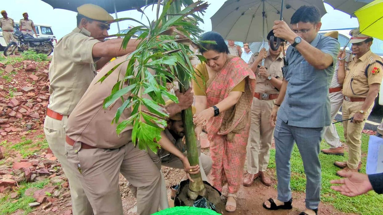 Rajasthan Chief Secretary Usha Sharma visited Karauli