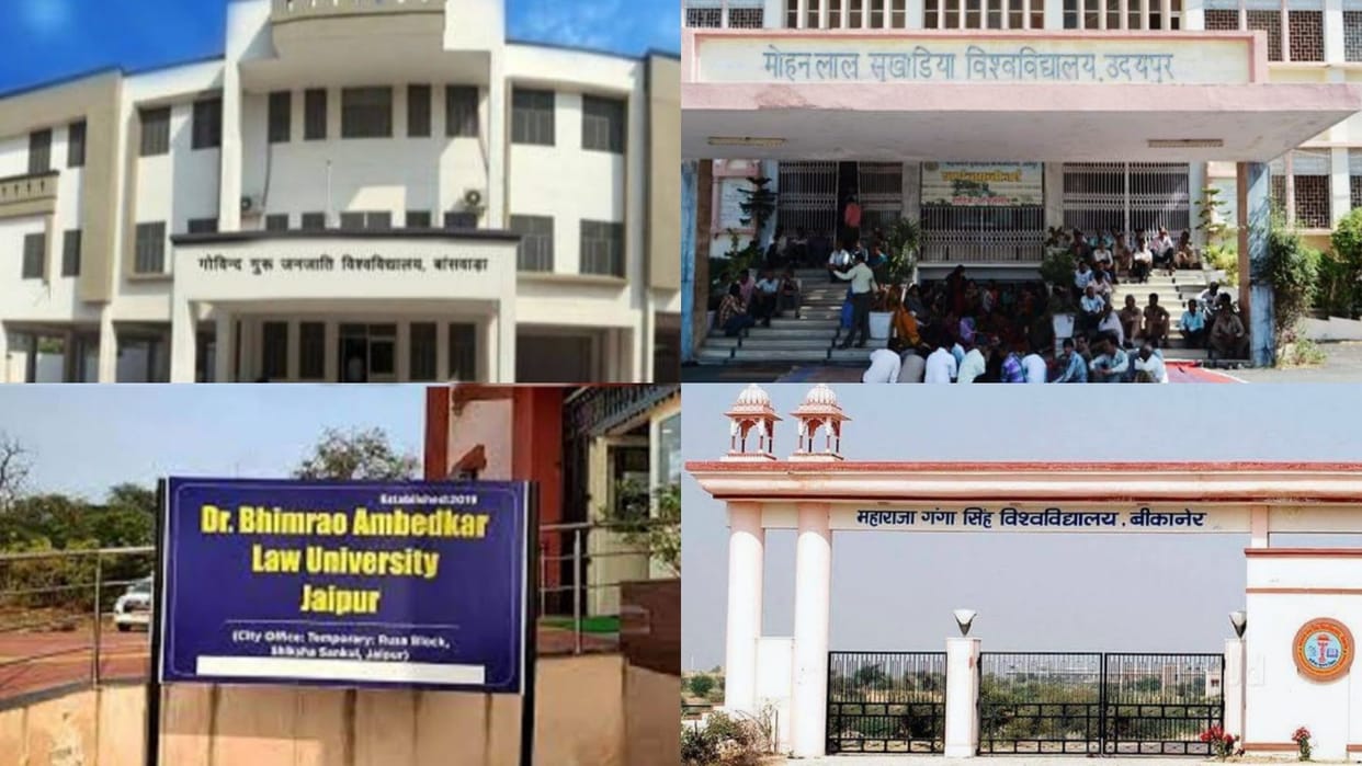 Appointments of vice-chancellors of four universities of Rajasthan stuck in controversies