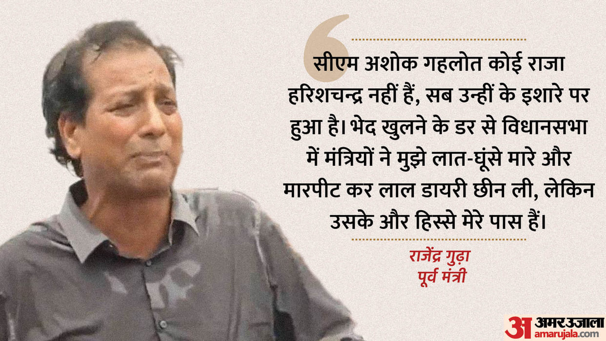 Rajasthan Rajendra Gudha To Address Press Conference, Will Open Secrets Of Red Diary
