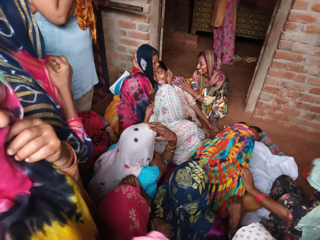 Baghpat, two children died due to drowning in a pit made for the construction of Economic Corridor