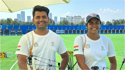 University Games: तीरंदाजों ने दिलाया चौथा स्वर्ण, अमन सैनी-प्रगति की कंपाउंड मिश्रित टीम ने कोरिया को हराया University Games: Archers get fourth gold, Aman Saini-Pragati's compound mixed team defeats Korea