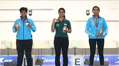 World University Games: भारत को तीन स्वर्ण और एक कांस्य पदक, निशानेबाजों ने तीनों स्वर्ण पदक दिलाए World University Games: Three gold and one bronze medal for India, shooters won all three gold medals