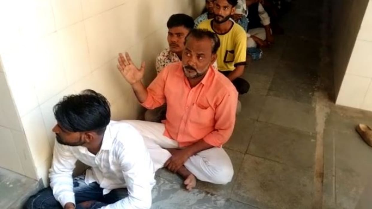 Bharatpur Stone pelting between two sides over Tajia leadership police detained 28 people