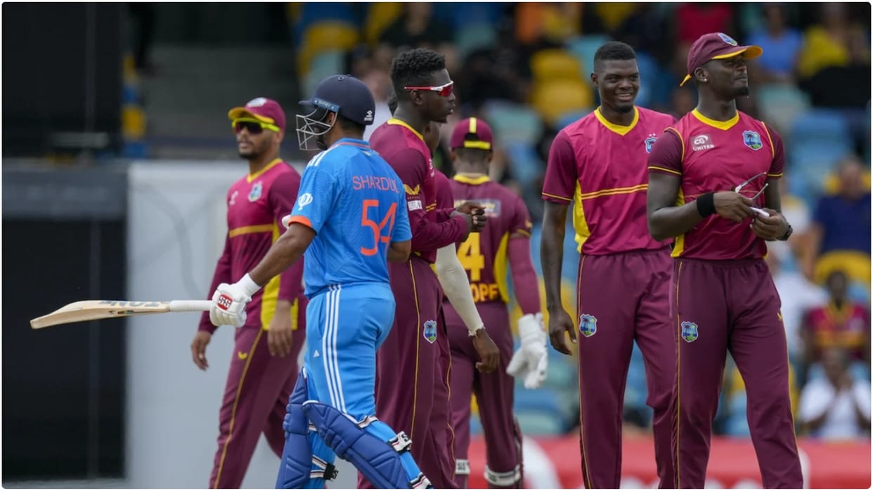 West Indies beat India by six wickets in second ODI Shai Hope brilliant half Century to level series