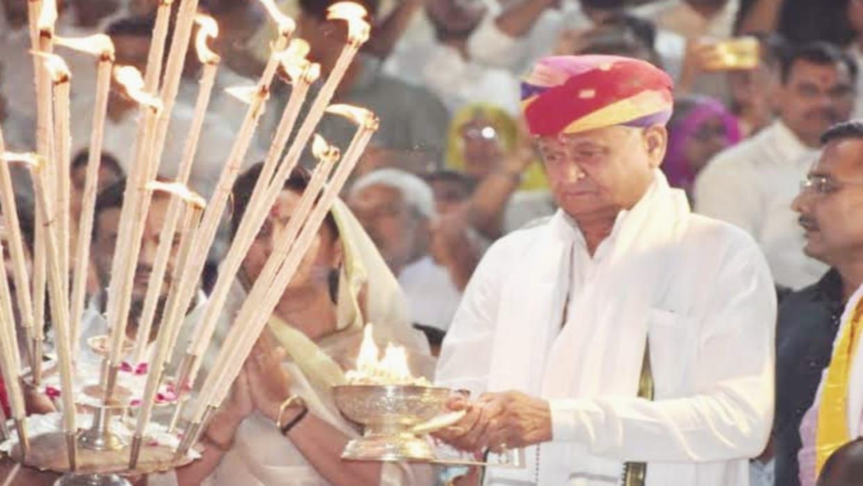 Rajasthan CM Gehlot does not want to let Hindutva and appeasement become an issue cuts off BJP allegations