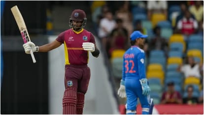 West Indies beat India by six wickets in second ODI Shai Hope brilliant half Century to level series