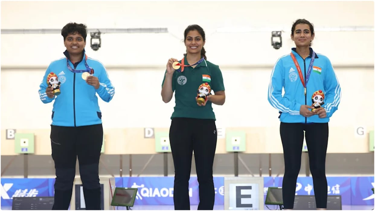 World University Games: Three gold and one bronze medal for India, shooters won all three gold medals