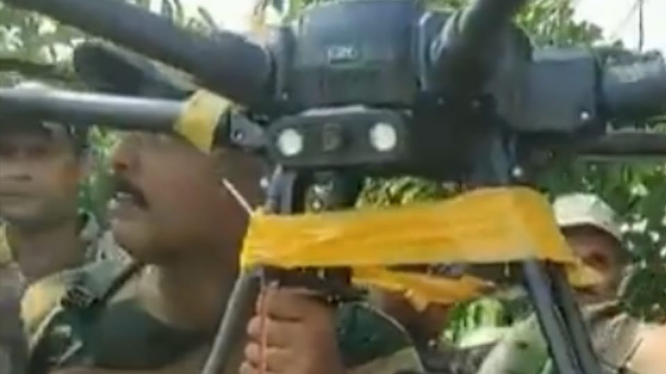 Border security Force shot down 107 drones during year 2023 in Punjab