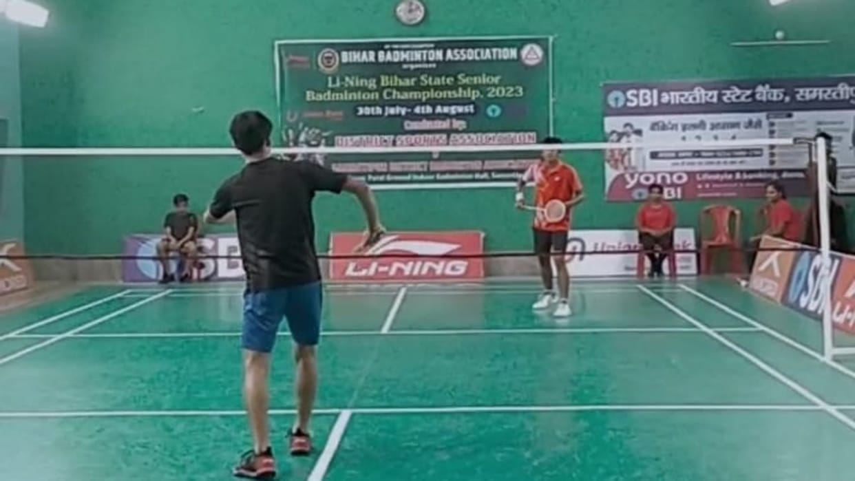 Bihar State Senior Badminton Championship begins in Samastipur; 150 male female players are participating