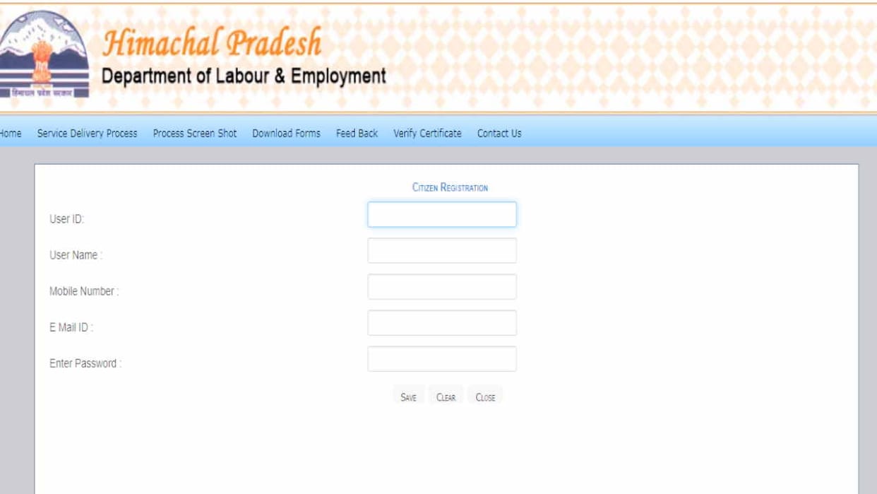 Now sitting at home, you will be able to register yourself in the employment office