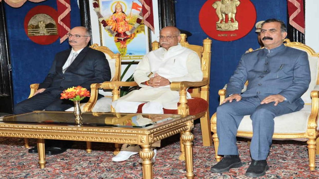 Himachal Governor will administer oath to three new judges of Himachal High Court today