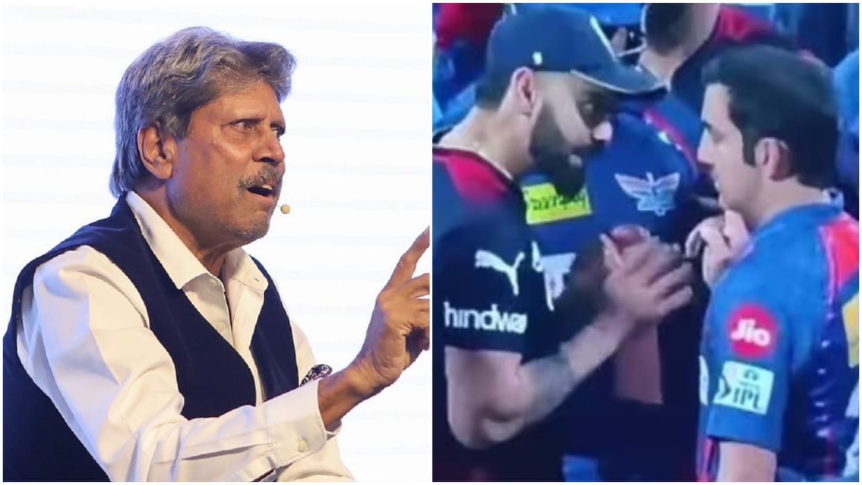 Kohli vs Gambhir Kapil Dev is unhappy by Gambhir-Kohli controversy in IPL demands BCCI to take this step