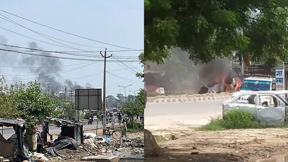 Nuh Violence Stone Pelting On Two Sides during VHP s shobha yatra in Haryana news in hindi
