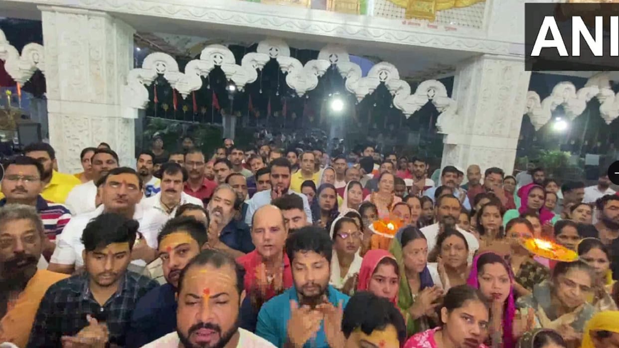 Sawan Month: devotees worshiped at historic Aughadnath temple on fourth Monday of Sawan