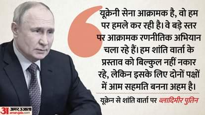 रूस के राष्ट्रपति व्लादिमीर पुतिन।