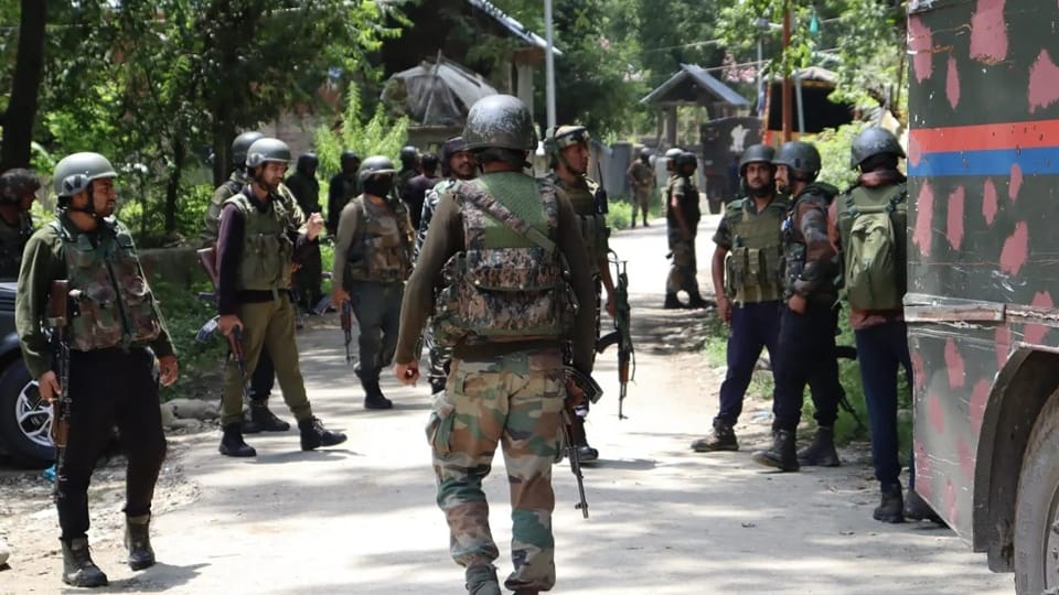 Security forces arrested three suspects with war-like stores in Jammu and Kashmir