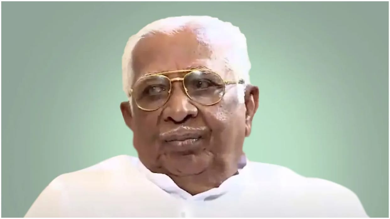 Cong leader and former Kerala Speaker Vakkom Purushothaman dead Latest News Update