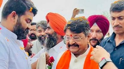 BJP leader Kailash Vijayvargiya reached Rajpura of Punjab