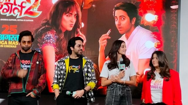 ayushmann khurrana praised ananya pandey he unsure if she would fit into dream girl 2