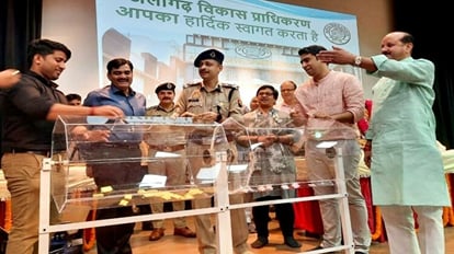 Lottery allotment of plot in transport nagar