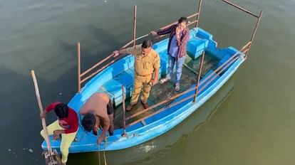 Youth drowned while taking bath in Kusum Sarovar in Mathura