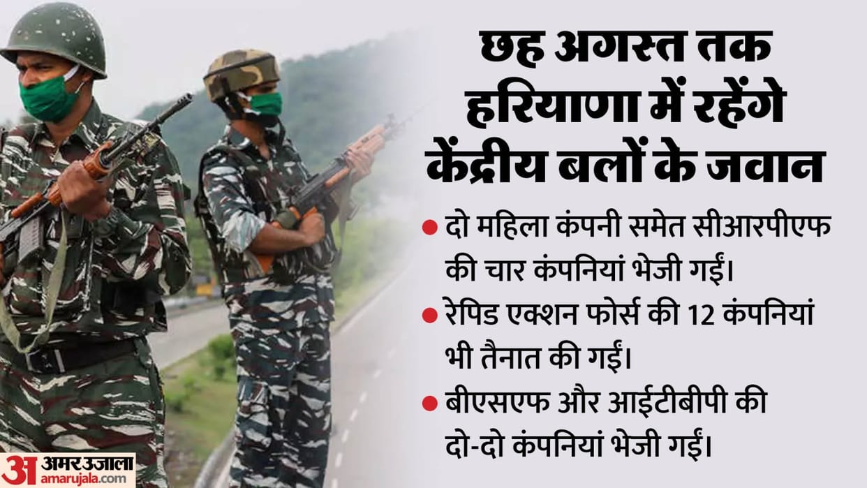 Haryana Nuh Violence Central paramilitary personnel will find out the rioters