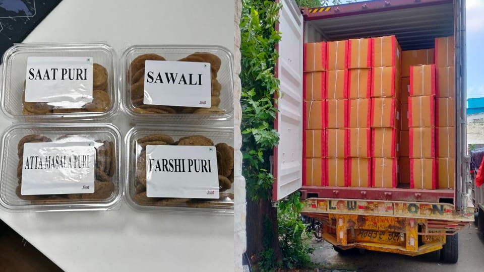 Earthen lamps, utensils and sweets ordered by canada from chandigarh for Diwali