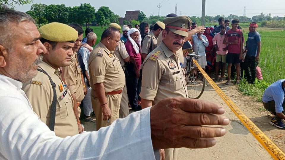 farmer who went for a walk was shot dead