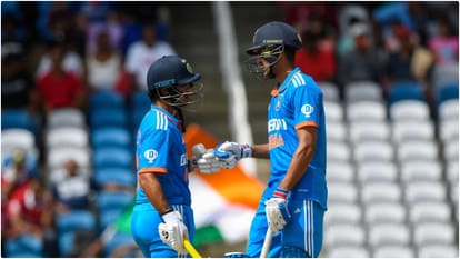 ind vs pak wc 2023 match ahmedabad shubham gill record stats and importance for indian squad