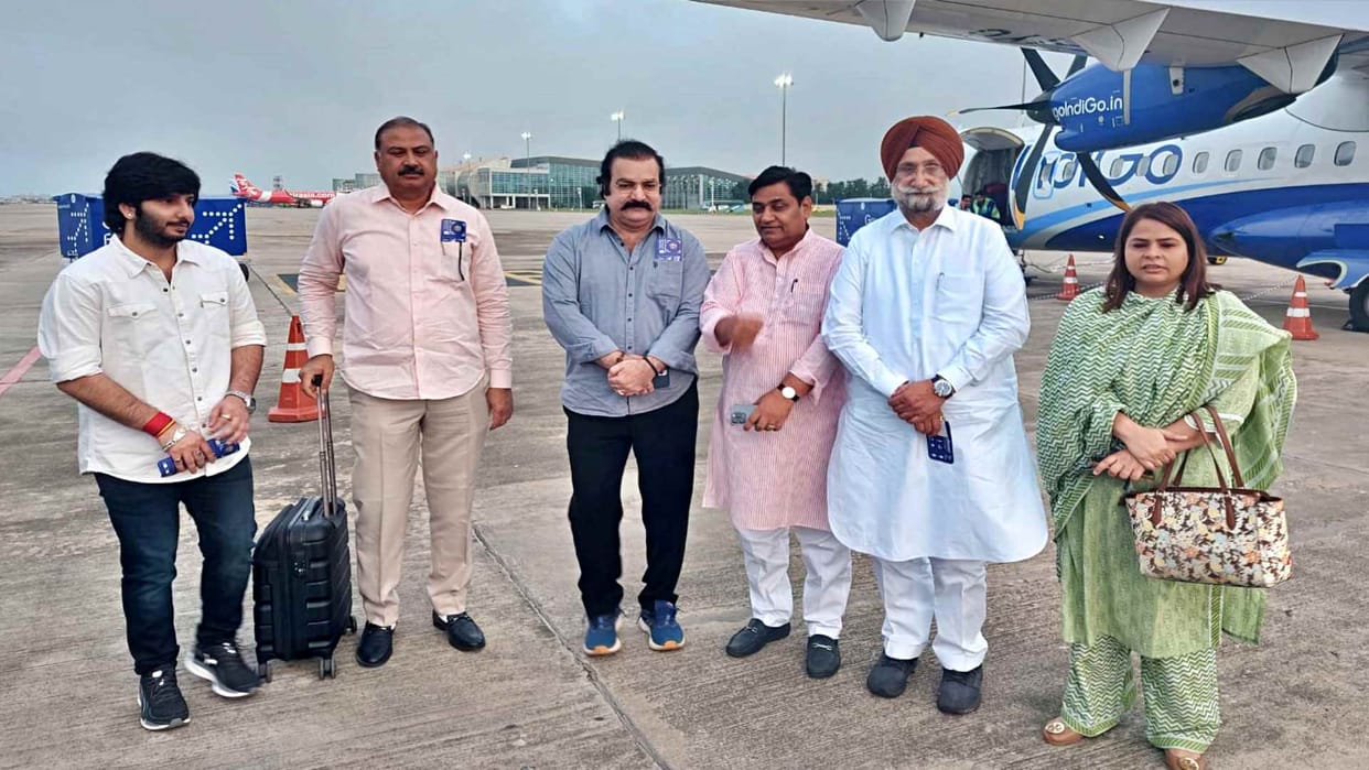 In Jaipur, Pratap Singh Khachariawas said that the BJP government is responsible for the inflation.