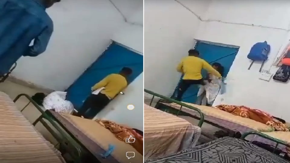 Video of boy kicking girl in Bijapur goes viral