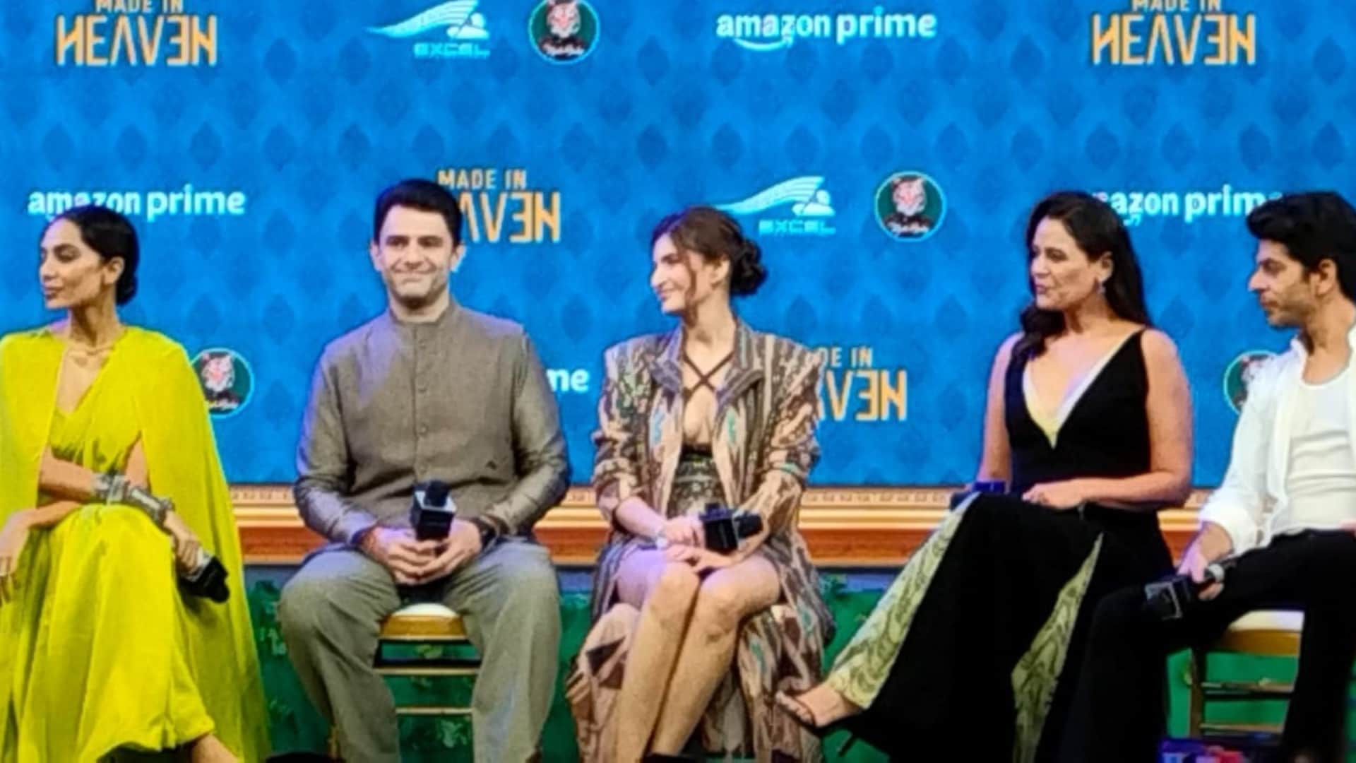 Made In Heaven 2 trailer Launch Event Sobhita Dhulipala Arjun Mathur Kalki Koechlin Jim Sarbh Shashank Arora