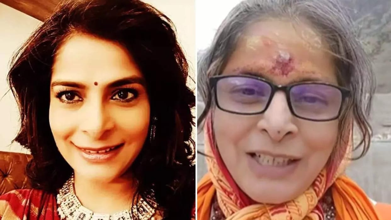 Television Actress Nupur Alankar Trapped in Kedarnath Rescued by Helicopter Video Goes viral on internet