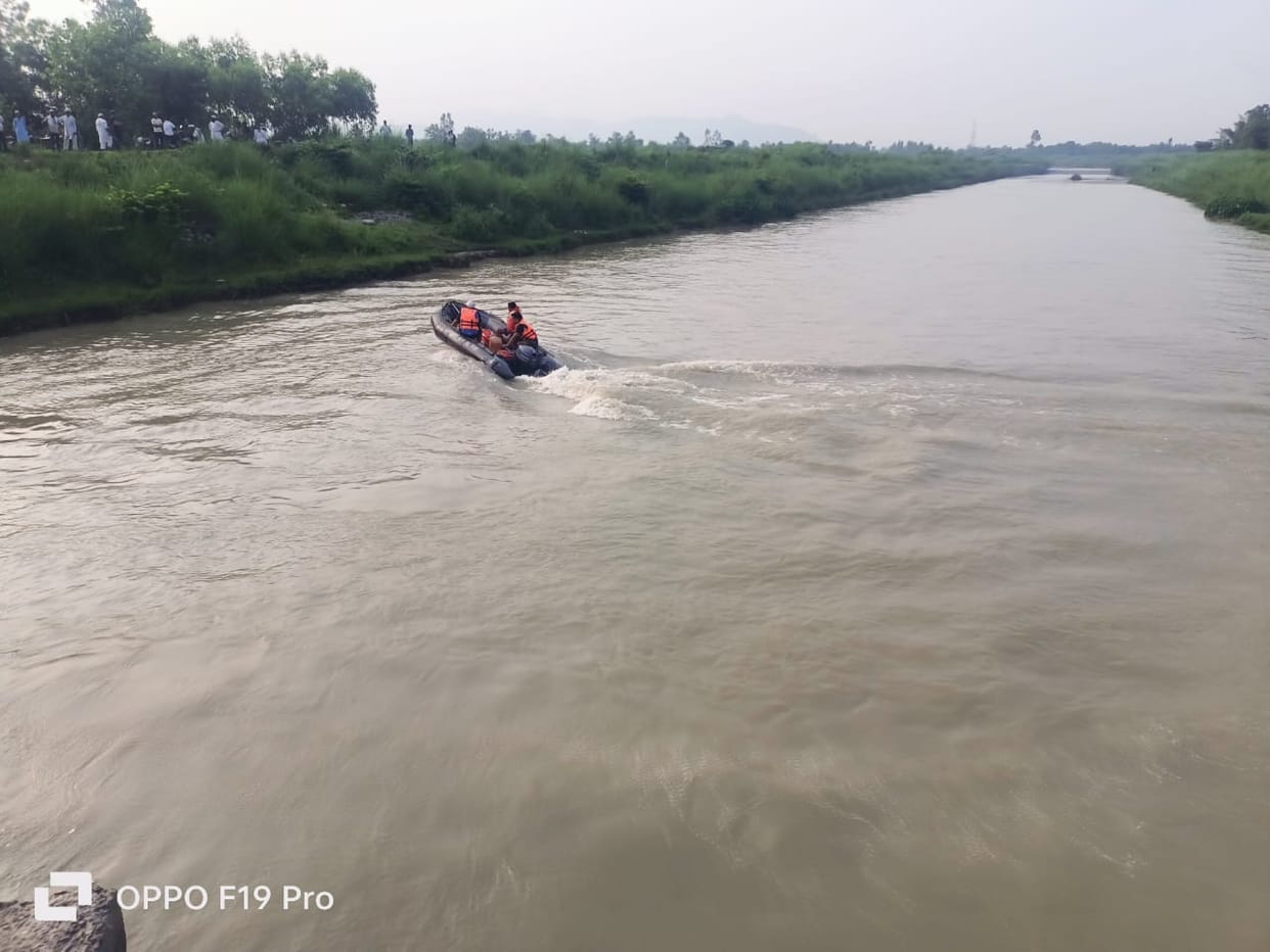 Saharanpur: Madrasa student drowns in Eastern Yamuna Canal, NDRF team engaged in search