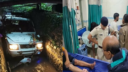 Accident in Ramnagar Nainital Tata Sumo falls into drain one killed seven injured Uttarakhand News in hindi