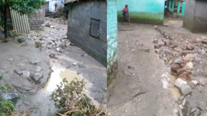 Uttarakhand Weather News Cloudburst in Nainital Okhaldhunga damage due to water and debris entering houses