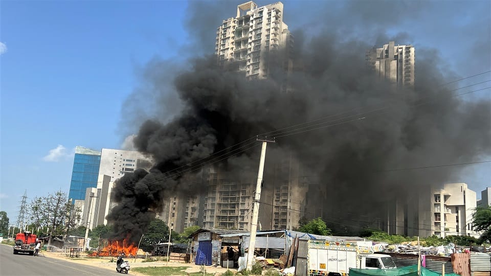 Sohna police said that people from outside have spoiled the atmosphere