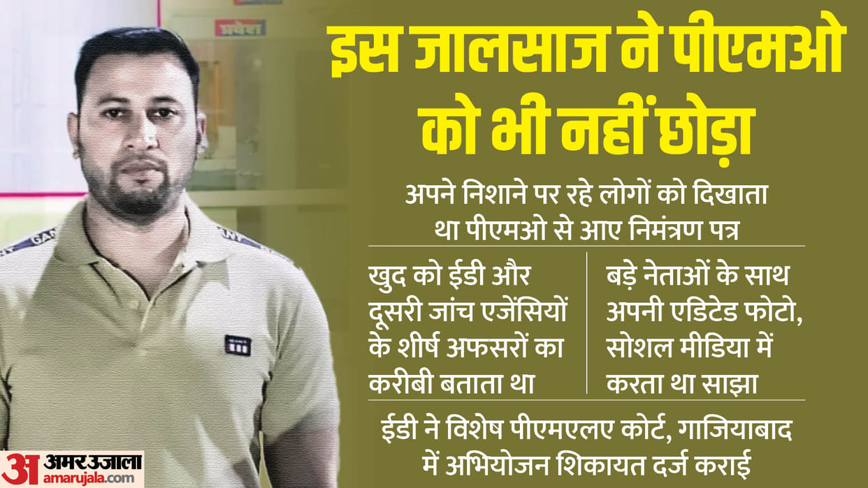 Forgery: mohammad kashif did not spare even the PMO, Union ministers and the investigating agency