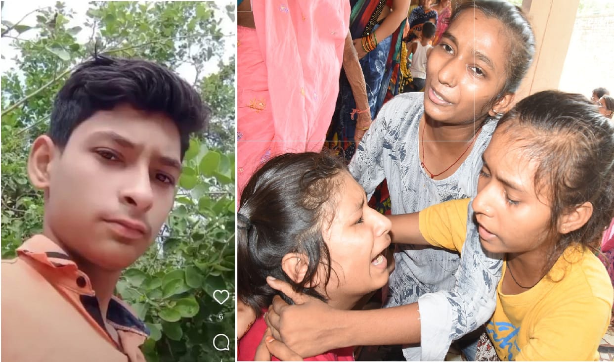 kanpur school massacre, Father broke down as soon as he lit the fire to his only son, Crying bad condition of