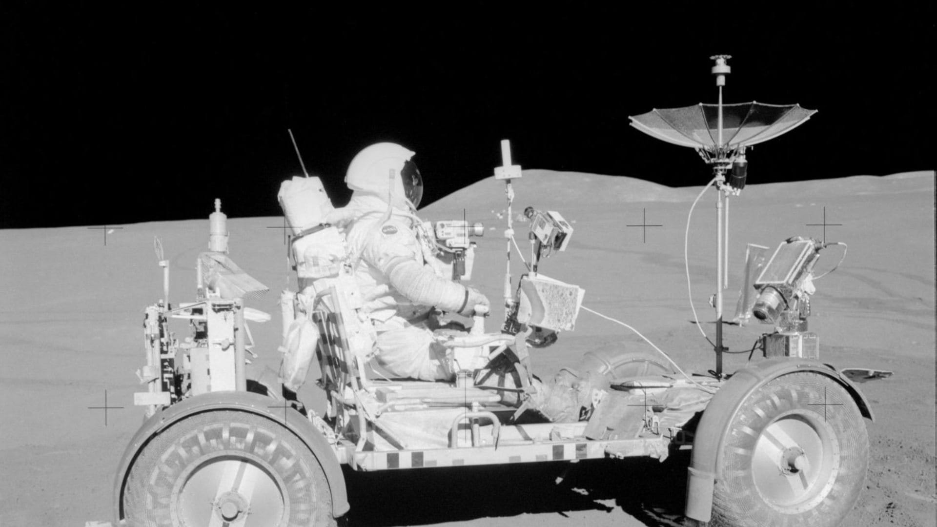 nasa lunar roving vehicle first used on moon know about this mission