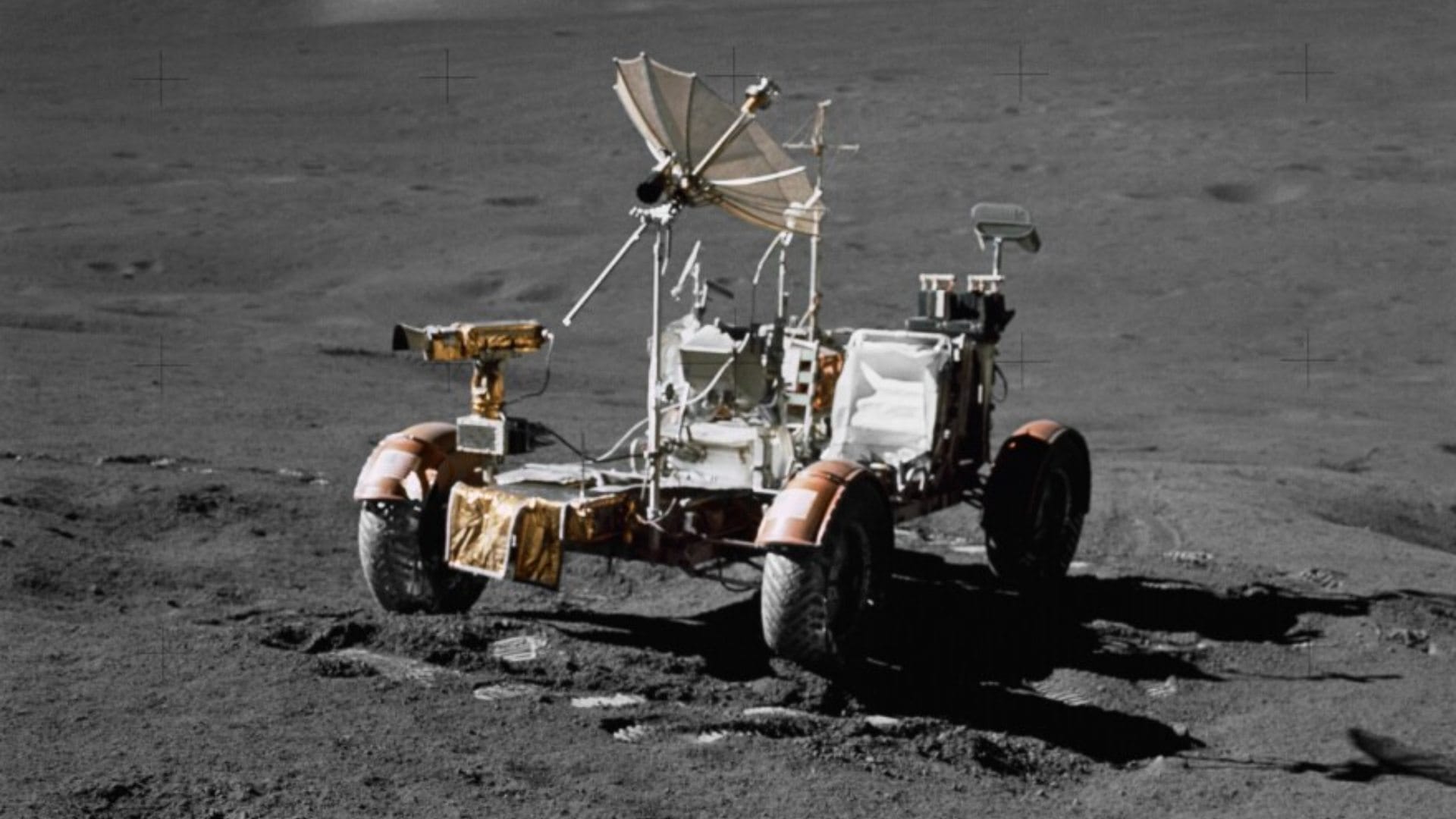 nasa lunar roving vehicle first used on moon know about this mission