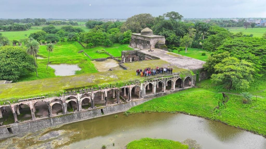 bagedi nadi river jal mahal sadalpur