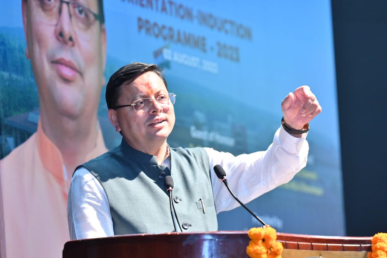 Doon University initiation ceremony CM Pushkar singh dhami gave mantra to students For Successful life