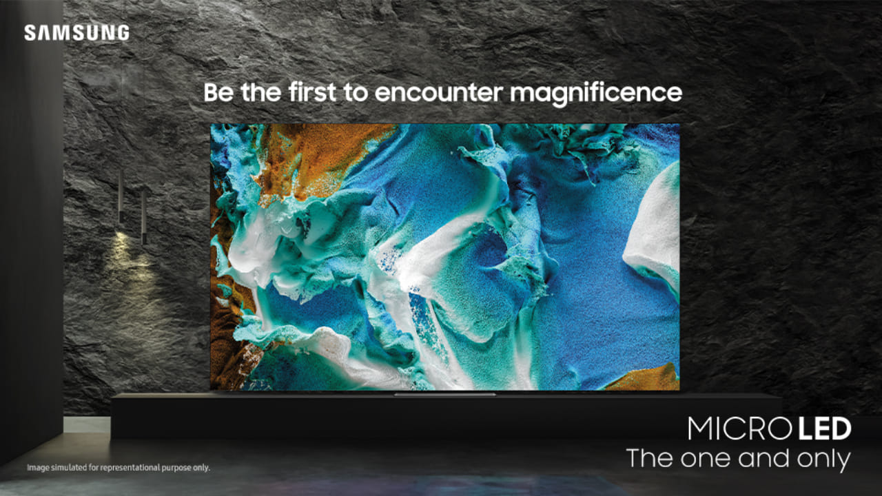 Samsung Micro LED TV launched in India worth more than Rs 1 crore know specifications